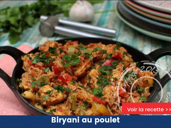 Biryani au poulet